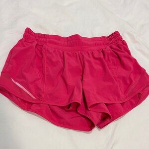 Women's Hot Pink Lululemon Shorts: size 6